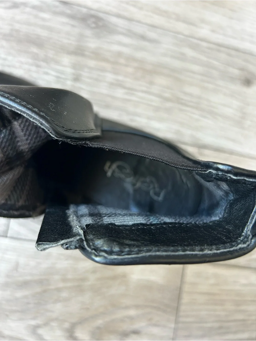 Refresh Black Platform Chelsea Ankle Boots